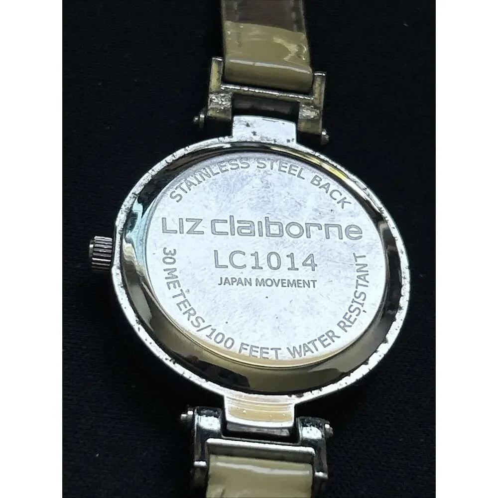 Liz Claiborne Beige Dial And Band Women’s Quartz Watch